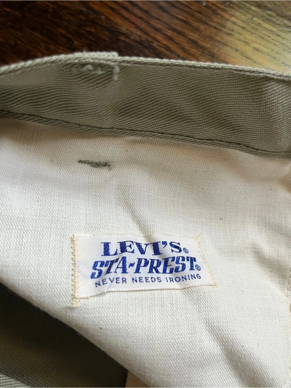 70’s Levi’s “Big E” Sta-Prest Slacks